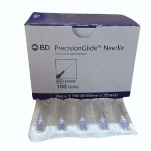 BD PRESICION 24G NEEDLE