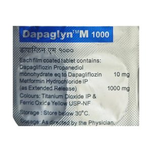 DAPAGLYN M 1000MG ER