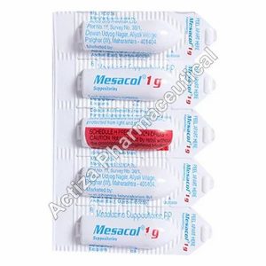 MESACOL 1GM SUPPOSITORY