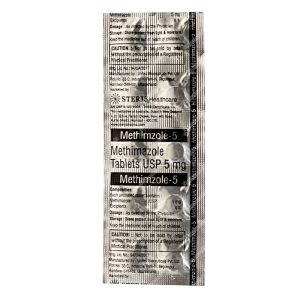 METHIMERCAZOLE 5MG