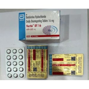 VERTIN DT 16MG